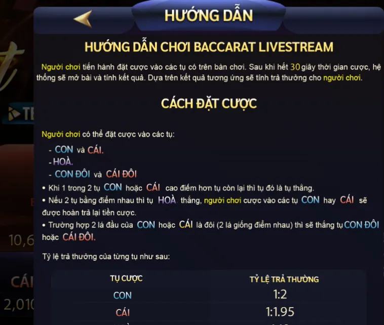 Baccarat Livestream Tại ManClub Đỉnh Cao Cho Những Tín Đồ Cá Cược Chuyên Nghiệp