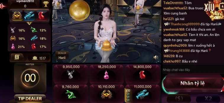 Trải Nghiệm Bầu Cua Livestream Tại ManClub Đỉnh Cao Với Tỷ Lệ Thưởng Cực Khủng