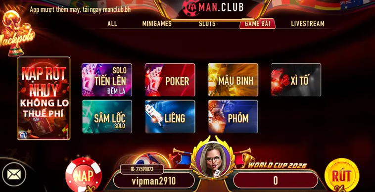 Game Bài ManClub Đỉnh Cao Cá Cược Đẳng Cấp Số Một Thị Trường Hiện Nay