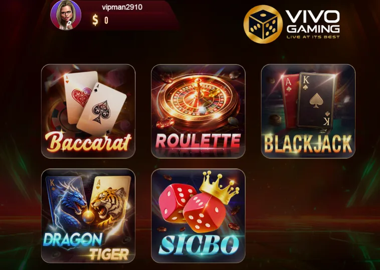 Vivo Gaming Livestream Tại Manclub Trải Nghiệm Sòng Bài Trực Tuyến Đẳng Cấp Nhất
